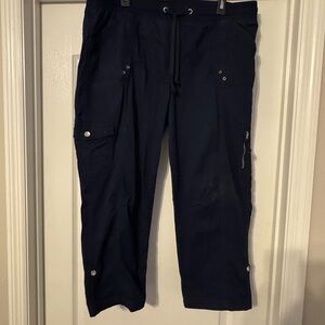 Westport Navy Capris